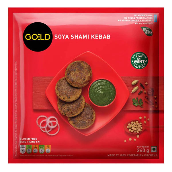 Goeld Frozen Soya Shami Kebab 400g