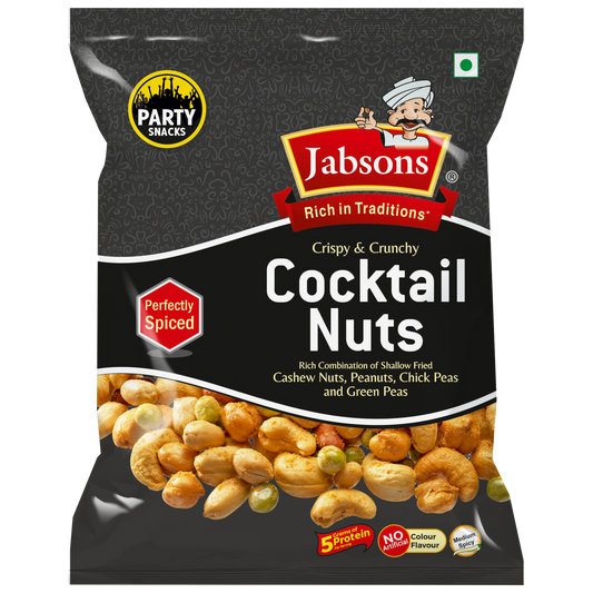 Jabsons Namkeen Cocktail Nuts 120g