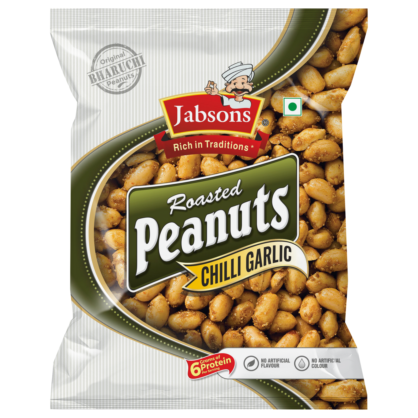 Jabsons Roasted Peanut Chilly Garlic 140g