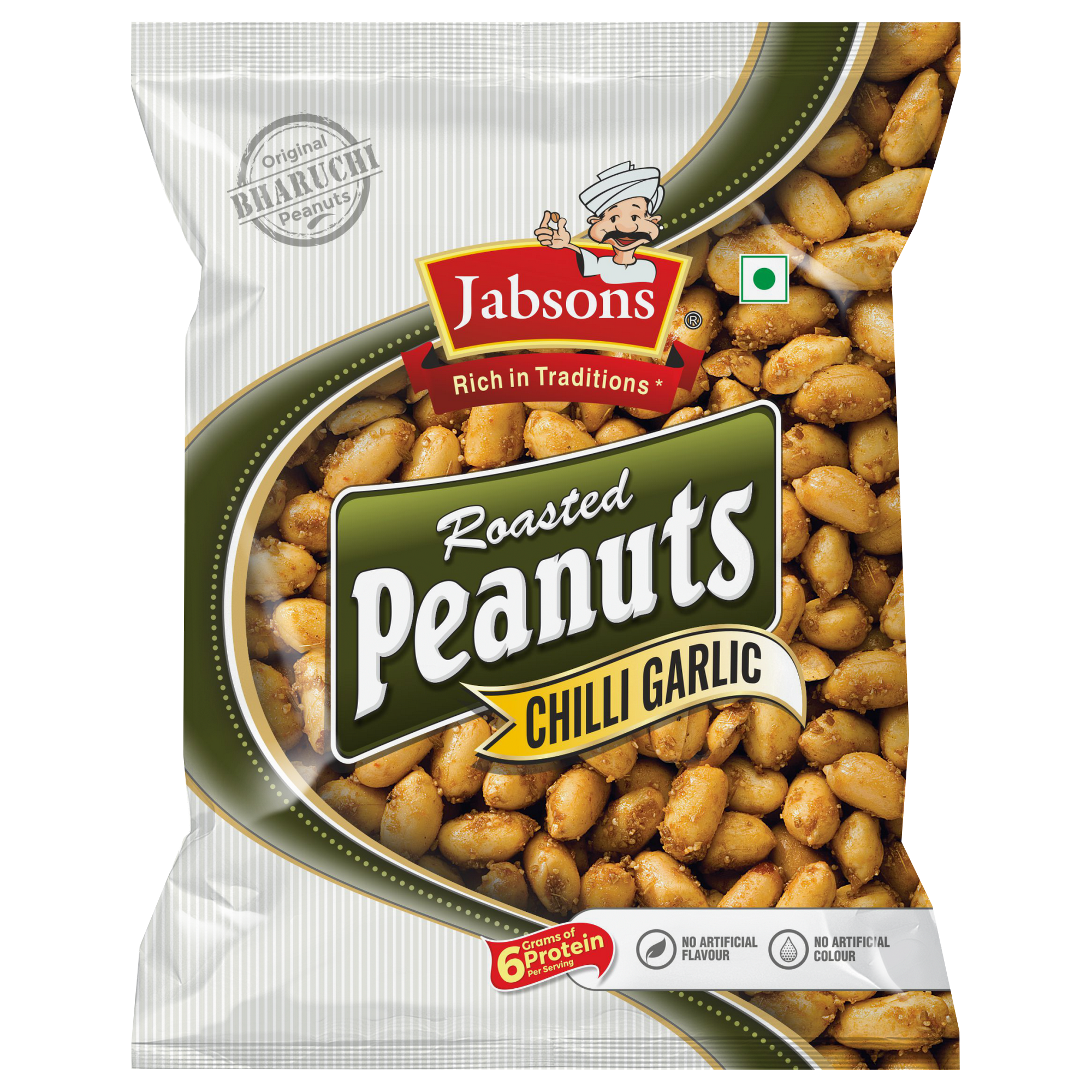 Jabsons Roasted Peanut Chilly Garlic 140g