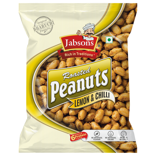 Jabsons Roasted Peanut Lemon & Chilli 140g