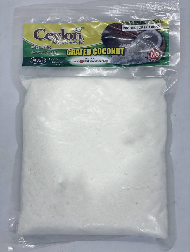 Ceylon Frozen Grated Coconut 340g