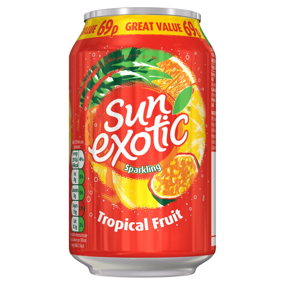 Sun Exotic Tropical 33cl