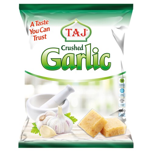 Fav Frozen Crushed Garlic Cubes 200g