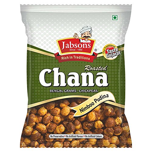 Jabsons Roasted Chana Nimboo Pudina 150g