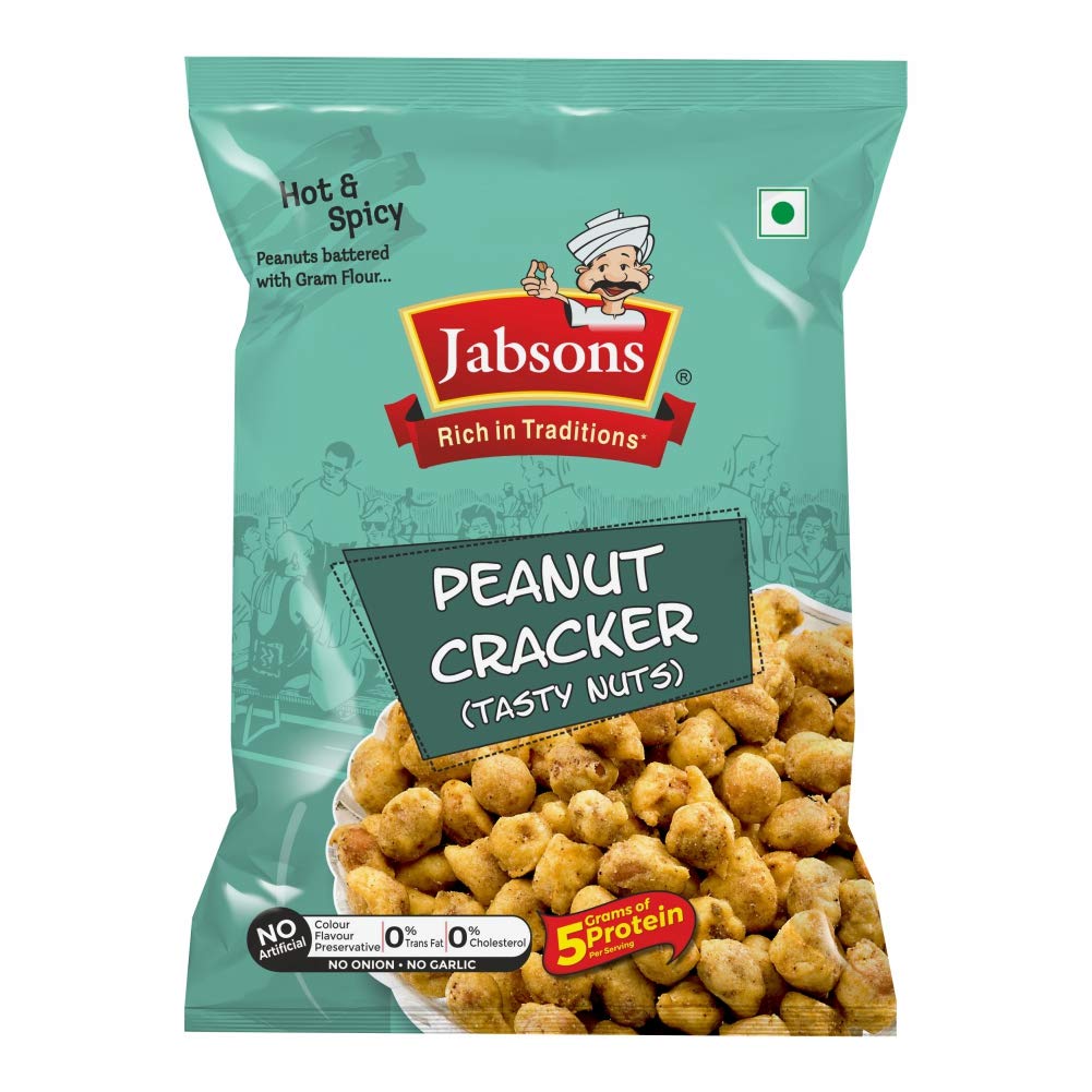 Jabsons Namkeen Peanut Cracker/Tasty Nuts 140g