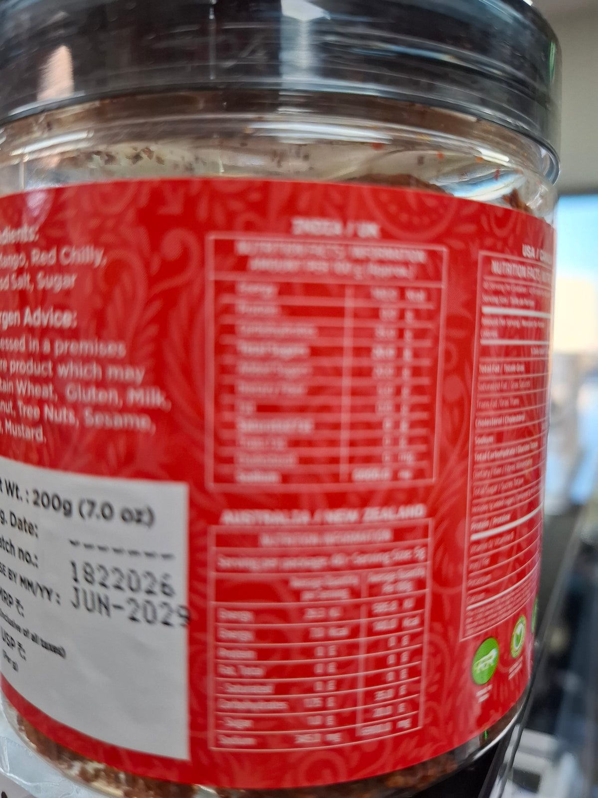 Amdavadi Spicy Mango Mukhwas 200g