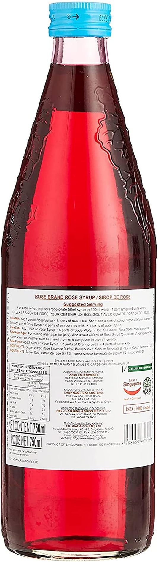 TGK Rose Syrup 750ml