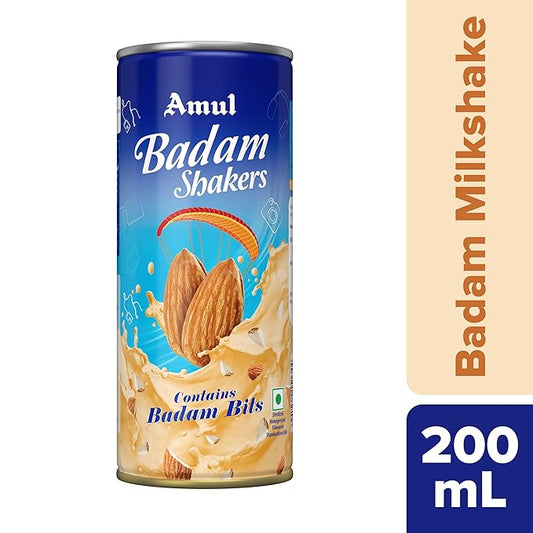 Amul Badam Shaker with Bits 200ml
