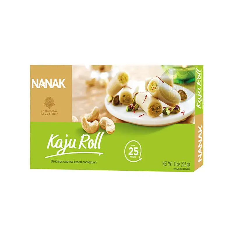 Gur Prasad Frozen Kaju Kesar Roll 312g