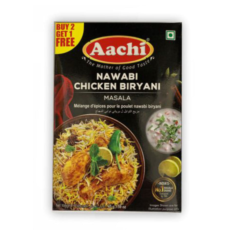 Aachi Biryani Masala Nawabi Chicken 45g