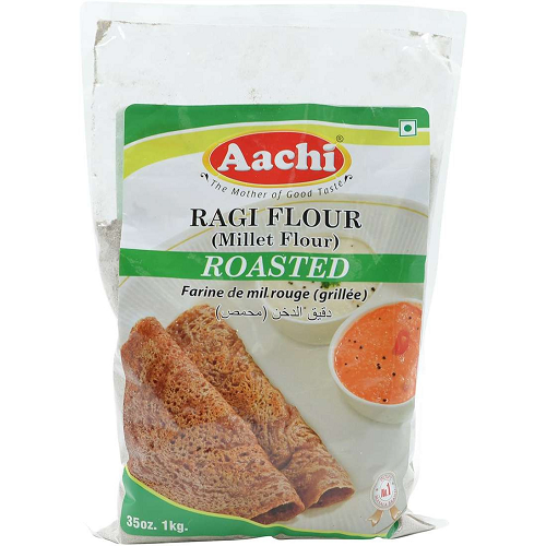 Aachi Ragi Flour (Roasted) 1kg