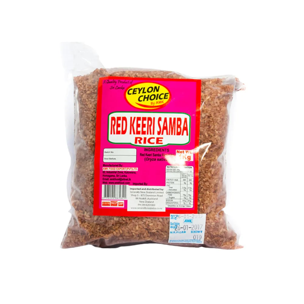 Esher Keeri Samba Raw Red Rice 1kg