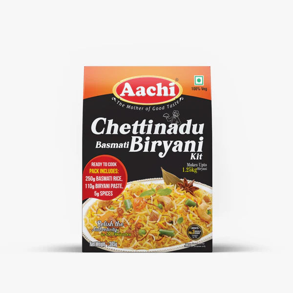 Aachi Chettinadu Basmati Biryani Kit 365g