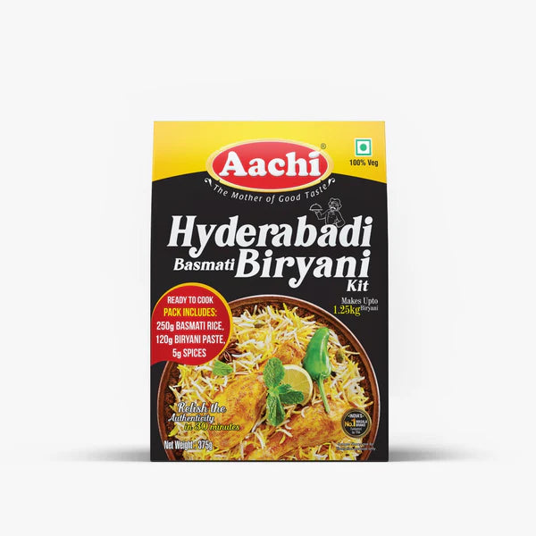 Aachi Hyderabadi Basmati Biryani Kit 375g