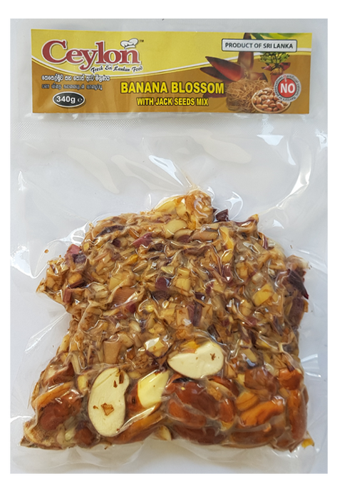 Ceylon Frozen Banana Blossom with Jack Seeds 340g