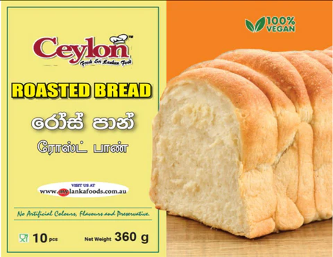 Ceylon Frozen Roasted Bread Mini 10pcs 360g