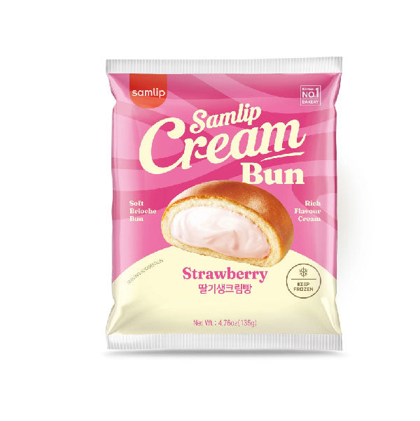 Ceylon Frozen Strawberry Cream Bun 390g