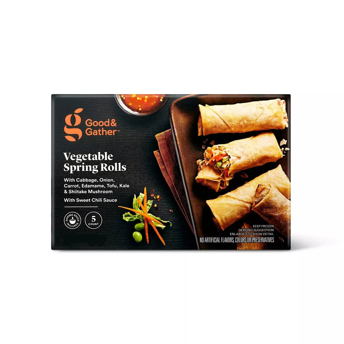 GC Frozen Veggie Roll 850g