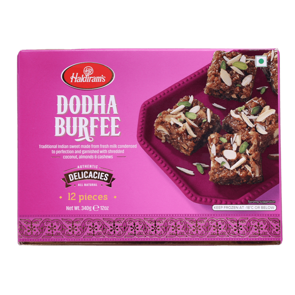 Gur Prasad Frozen Dodha Burfi 340g