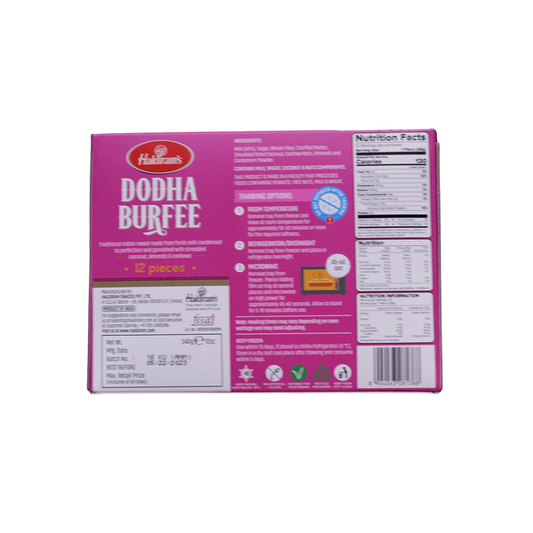 Gur Prasad Frozen Dodha Burfi 340g