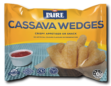 SSM Pure Frozen Cassava Wedges 600g