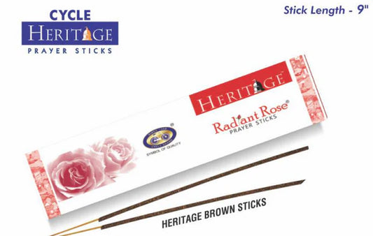 Cycle Heritage Radiant Rose Incense 105sticks