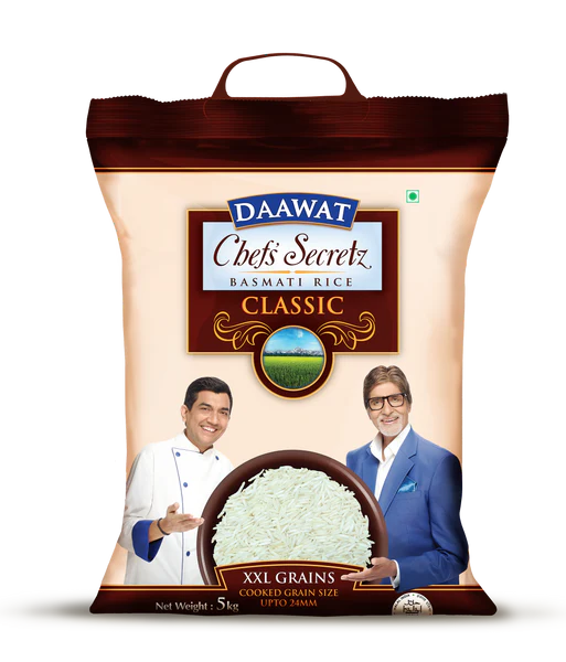 Daawat Chefs Secret Classic Basmati Rice 20kg