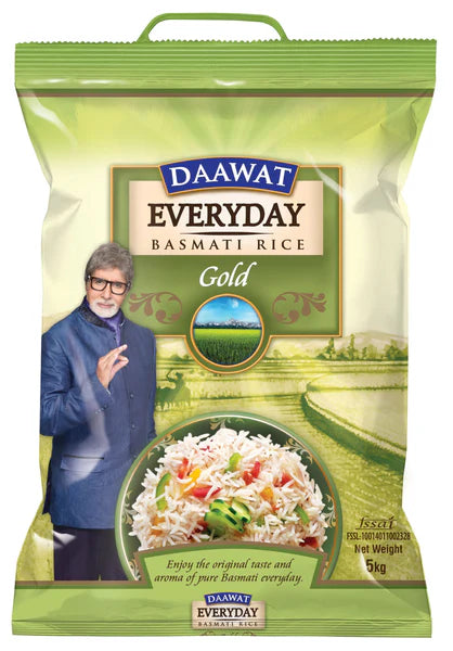 Daawat Rozana Everyday Basmati Rice 5kg