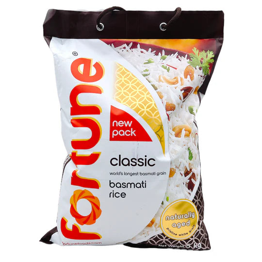 Fortune Rice Products Fortune Classic Basmati Rice 5Kg – My Spice Cart