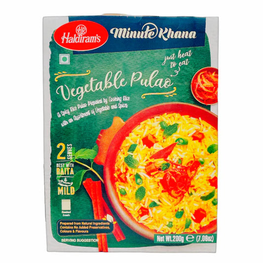 Haldirams RTE Vegetable Pulao 300Gm