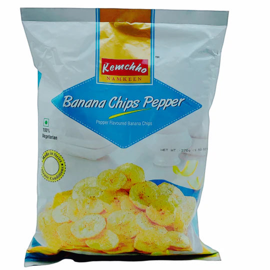 Kemchho Banana Chips Pepper 270gm