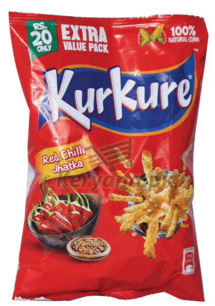 Kurkure Red Chilli Chatka Chips 48g