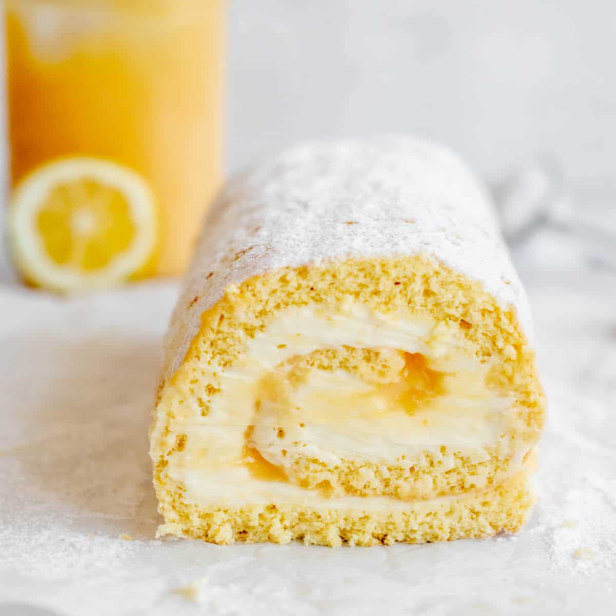 GC Frozen Lemon Swiss Roll 250g