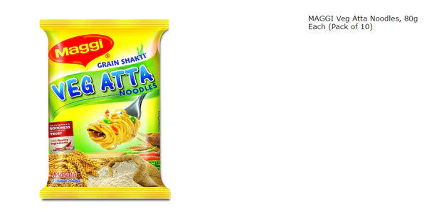 Maggi Atta Noodles 80gm