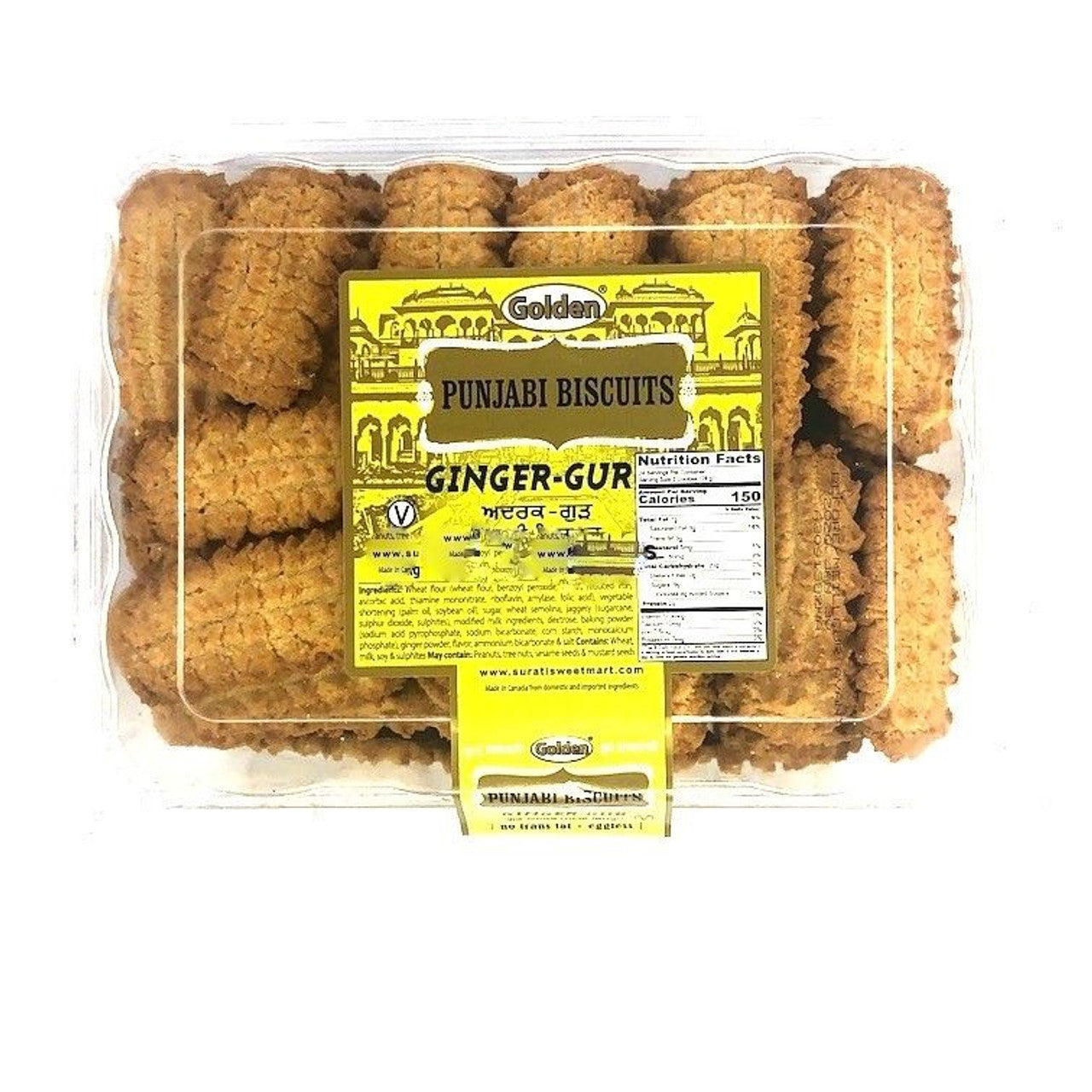 Golden Punjabi Ginger Biscuits 1kg